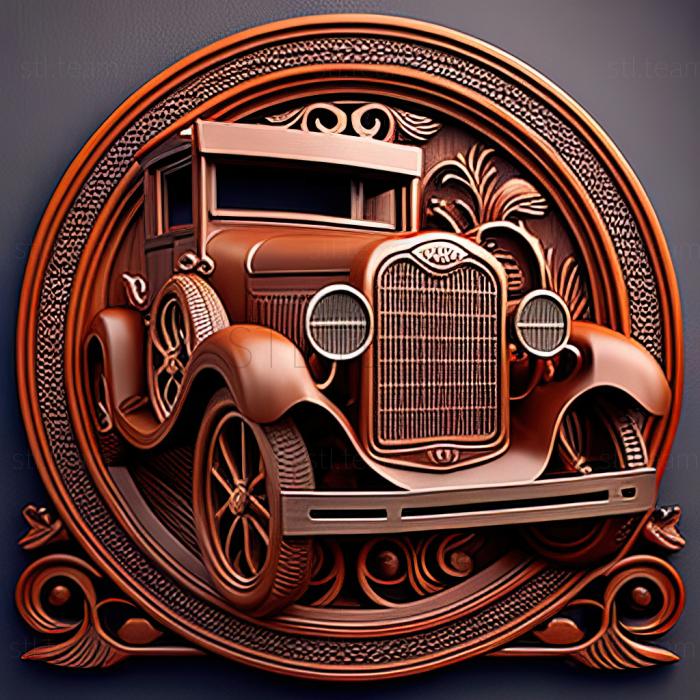 3D модель Форд модель А 1927 року (STL)